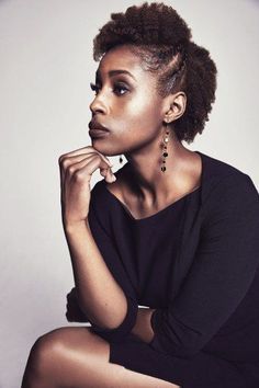 Insecure Hairstyles, Issa Rae Hairstyles, All Natural Hair Products, Twa Hairstyles, Issa Rae, Natural Afro Hairstyles, Celebrity Hair, Braid Out, Pinterest Hair