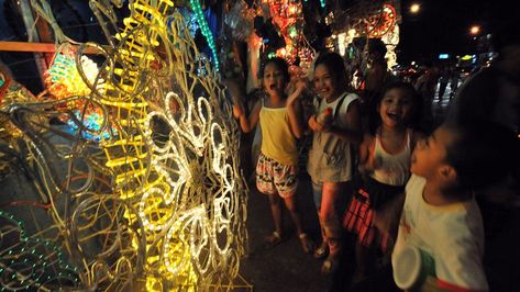 Philippine Christmas, Nativity Of Jesus Christ, Filipino Christmas, Lights Outside, Ber Months, Christmas Lights Outside, Christmas Jingles, Star Of Bethlehem, Holiday Feast