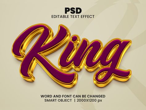 Royal Emblem, Best Fonts For Logos, Free Photoshop Text, Photoshop Fonts, 3d Photoshop, Timeless Font, Effect Template, Photoshop Text Effects, Photoshop Digital Background