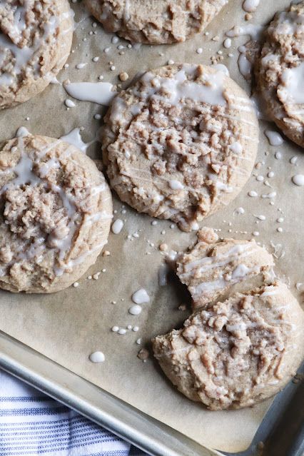 Gluten Free Coffee Cake Cookies — Rosemary Whisk Coffee Cake Cookies, Gluten Free Coffee Cake, Vegan Gluten Free Cookies, Gluten Free Coffee, Gluten Free Waffles, Cookies Gluten Free, Vegan Cookies Recipes, Cinnamon Cookies, Gluten Free Flour Blend