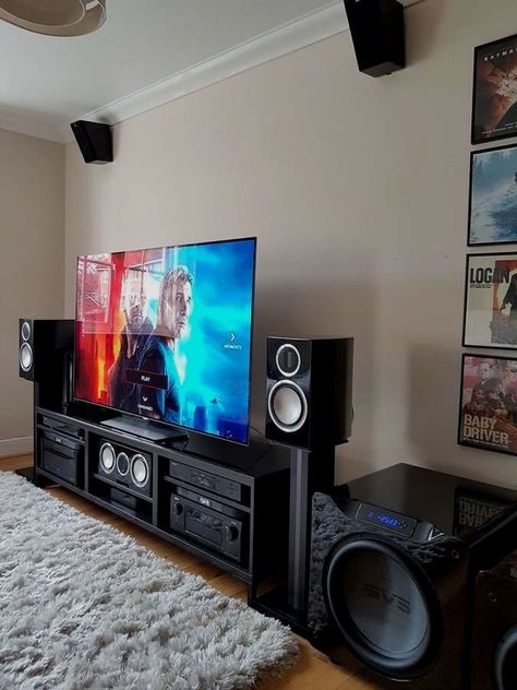 Home Theater Room Design, Theater Room Design, Home Theater Installation, Home Theater Setup, Video Game Rooms, Audio Room, Home Theater Rooms, Home Theatre, Theater Room