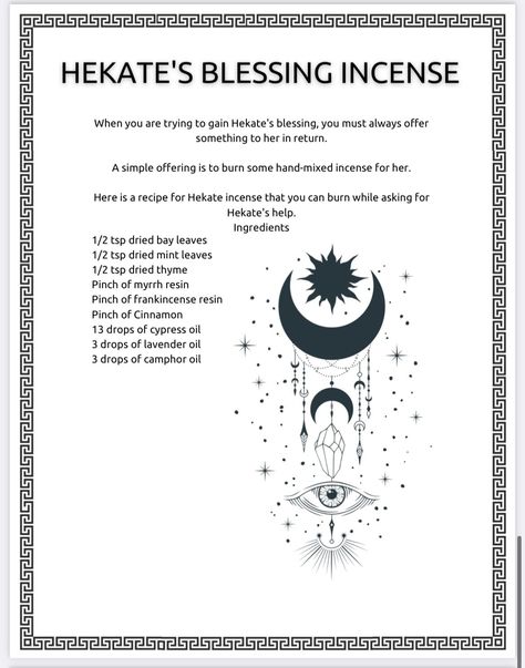 Hekate Tattoo, Hecate Tattoo, Goddess Hekate, Pagan Magick, Goddess Magick, Hecate Goddess, Wiccan Magic, Witch Spirituality, Grimoire Book