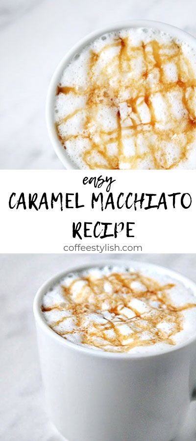 Homemade Caramel Macchiato, Caramel Macchiato Starbucks, Keurig Recipes, Caramel Macchiato Recipe, Caramel Cappuccino, Macchiato Recipe, Nespresso Recipes, Espresso Recipes, Starbucks Caramel