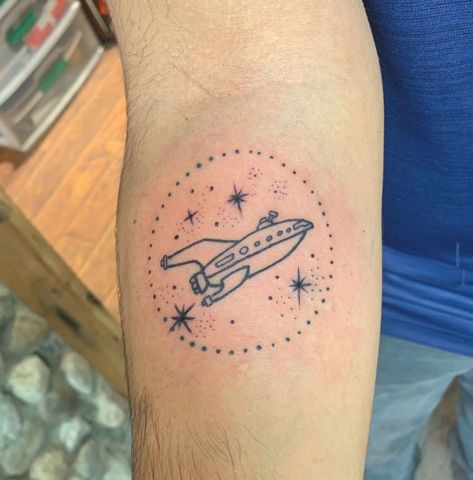 Futurama Tattoo Simple, Futurama Flash Tattoo, Futurama Tattoo Ideas, Nibbler Futurama, Back To The Future Tattoo, Futurama Tattoo, Fry Futurama, Geometric Shape Tattoo, James Tattoo