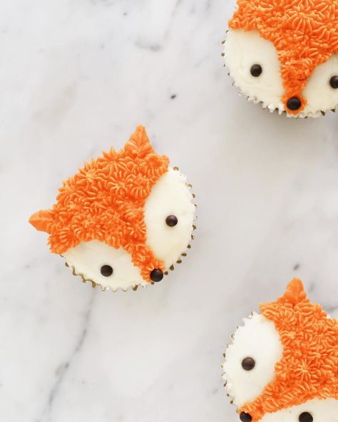 Fox Cupcakes, Fox Birthday Party, Coco Cake, Deco Cupcake, Dichotomous Key, Fox Cake, Cake Land, Fox Party, Fox Birthday