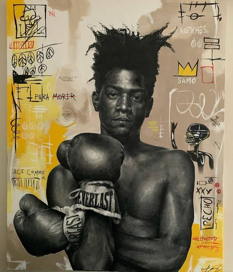 Jm Basquiat, Basquiat Art, Afrique Art, Black Art Painting, Afrocentric Art, Jean Michel Basquiat, Tableau Art, Black Artwork, Black Love Art