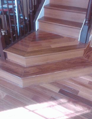 Staircase Landing Bottom Angled. #customstairs #staircases #kansascity Stairs Landing Ideas, Flooring On Stairs, Stairs Pictures, Staircase Installation, Install Laminate Flooring, Stairs Trim, Low Country Homes, Landing Ideas, Stairs Landing