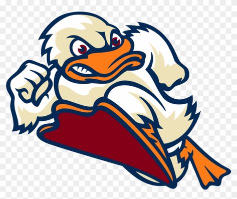 Funny Ducks, Stevens Institute Of Technology, Hoboken New Jersey, Baseball Mascots, Duck Logo, Duck Cartoon, Logo Design Art, Sports Logos, Cartoon Logo