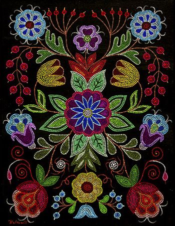 Christi Belcourt, Metis Art, Metis Beading, Metis Beadwork, Powwow Beadwork, Indigenous Rights, Art Happiness, Beadwork Ideas, Beadwork Designs