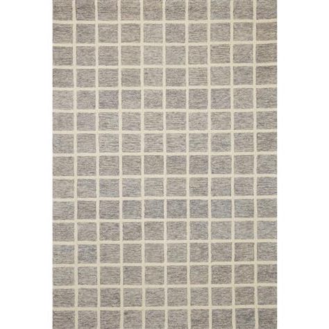 Loloi Polly Modern Classic Grey Square Patterned Rug - 3'6"x5'6" Chris Loves Julia X Loloi, Chris Loves Julia, Rug Size Guide, Loloi Rugs, Rug Direct, Ivory Rug, Neutral Colour Palette, Square Pattern, Nebraska Furniture Mart