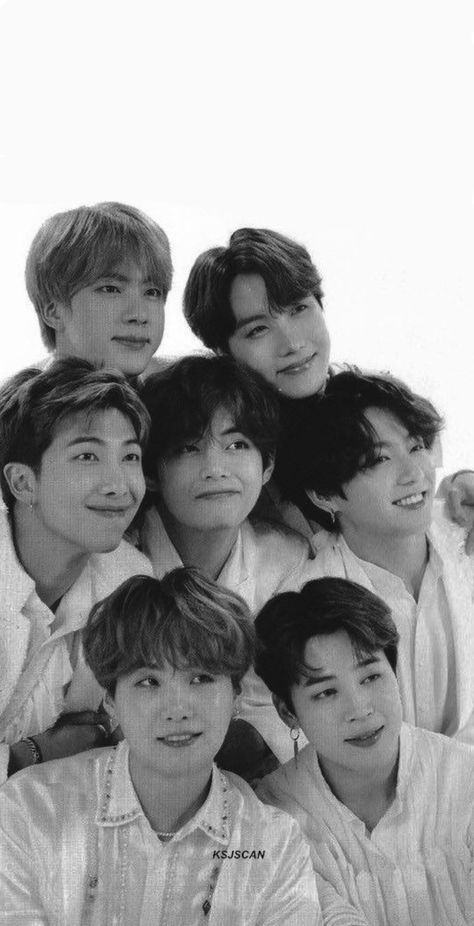 Images Of Bts, Bts Black And White, Bts Group Photos, Photo Grouping, Gray Aesthetic, Bts Aesthetic Pictures, Fantasy Aesthetic, Bts Group, I Love Bts