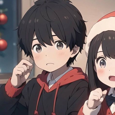 Couple profile pictures for merry Christmas 🎄❤️ Couple Profile Pictures, Matching Avatar, Couples Pfp, Couple Profile, Cute Bedroom Decor, Avatar Couple, Anime Couple, Christmas Icons, Christmas Couple