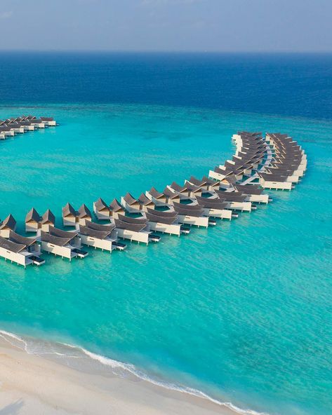 Mövenpick Resort Maldives | 5 Star Resort in The Maldives Tropical Island Resort, 5 Star Resort, Travel Maldives, Water Villa, 5 Star Resorts, Snorkeling Gear, Plunge Pool, The Maldives, Windsurfing