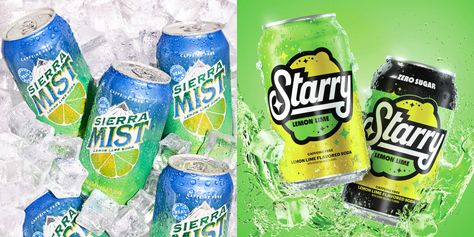 Sierra Mist Is Discontinued - PepsiCo To Replace Sierra Mist With Starry Soda Starry Soda, Sierra Mist, Lemon Lime Soda, Caffeine Free, Craft Cocktails, Lemon Lime, New Recipes, Mist, Drinks