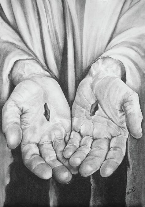 Jesus Hands, Jesus Sketch, Brother And Sister Tattoo Ideas, Sister Tattoo Ideas, Jesus Art Drawing, Hands Drawing, Christian Cartoons, Christian Graphics, Sister Tattoo