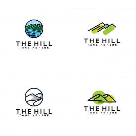 Church Logo Inspiration, River Logo, Hill Logo, Business Branding Inspiration, Inspiration Logo Design, Church Logo, Mountain Logos, Online Logo Design, Logo Project