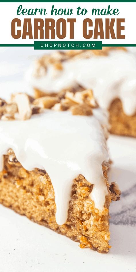 This easy dairy-free carrot cake is fluffy and moist. It’s topped with a vegan cream cheese and applesauce frosting that is velvety smooth and perfectly tangy. Applesauce Frosting, Dairy Free Carrot Cake, Dairy Free Cake, Cinnamon Nuts, Vegan Cream, Vegan Cream Cheese, Homemade Cake Recipes, Dump Cake, Poke Cake