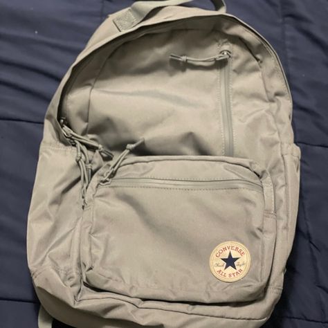 Converse Go Backpack Converse Go Backpack, Converse Bookbag, Converse Straight Edge Backpack, Converse Bag Backpacks, Converse Backpack Aesthetic, School Backpack Ideas, Aesthetic School Bags, Aesthetic Schoolbag, Converse Go 2 Backpack