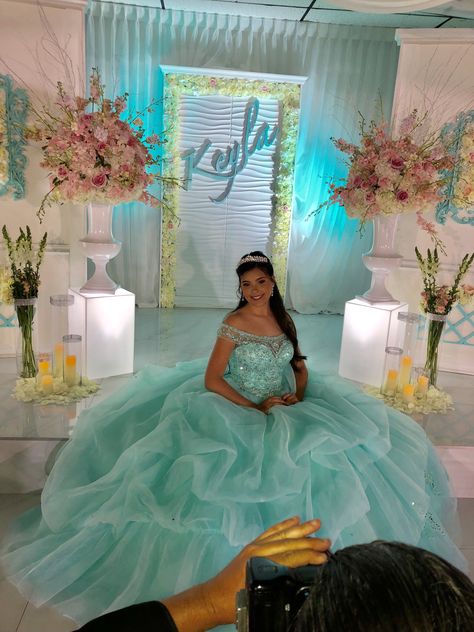 Under The Sea Quinceanera Theme, Quinceanera Theme, Quince Decor, Quinceanera Planning, Sea Dress, Quinceanera Themes, Sweet 16 Dresses, Sweet Sixteen, Mermaid Dresses