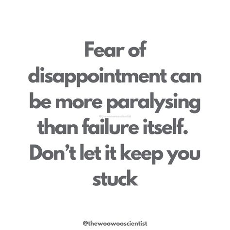 Don’t let the fear of disappointment hold you back. It’s easy to stay stuck in what-ifs, but growth happens when we step past that fear and take action. 💡✨ Remember, even failure teaches us valuable lessons. Let go of the need for perfection and keep moving forward! #overcomefear #growthmindset #embracefailure #courageovercomfort #mindsetshift #personalgrowth #introvertpower #mindfulnessjourney Keep Moving Forward, Overcoming Fear, Keep Moving, The Fear, Stepping Out, Hold You, Take Action, Let Go, Growth Mindset