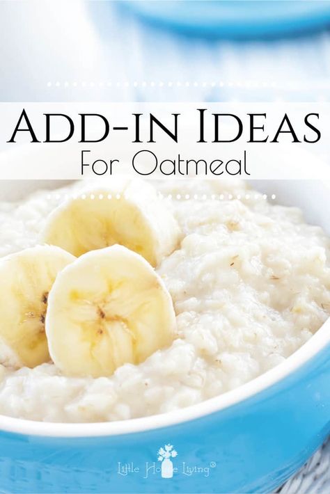 Kick your breakfast up a notch with these delicious oatmeal add in ideas! 15 delicious ways to bring some variety to a healthy breakfast. #oatmeal #oatmealaddin #mixins #breakfast #variety #healthy Oatmeal Add Ins Ideas, Oatmeal Add Ins Healthy, Oatmeal Add Ins, Healthy Breakfast Oatmeal, Perfect Oatmeal, Quaker Oatmeal, Delicious Oatmeal, Old Fashioned Oatmeal, Breakfast Oatmeal Recipes