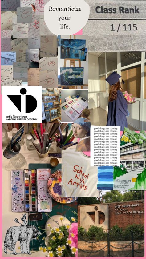 Nid Ahmedabad, National Institute Of Design, Affirmation Board, Career Vision Board, Dream College, Manifestation Board, Study Inspiration, Dream Job, Ahmedabad