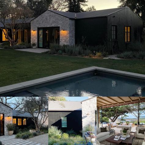 Modern Ranch House, Nesting With Grace, Ranch House Exterior, West Coast Fashion, Modern Ranch, Ranch Style Homes, Ranch Style Home, Amber Interiors, Studio Mcgee