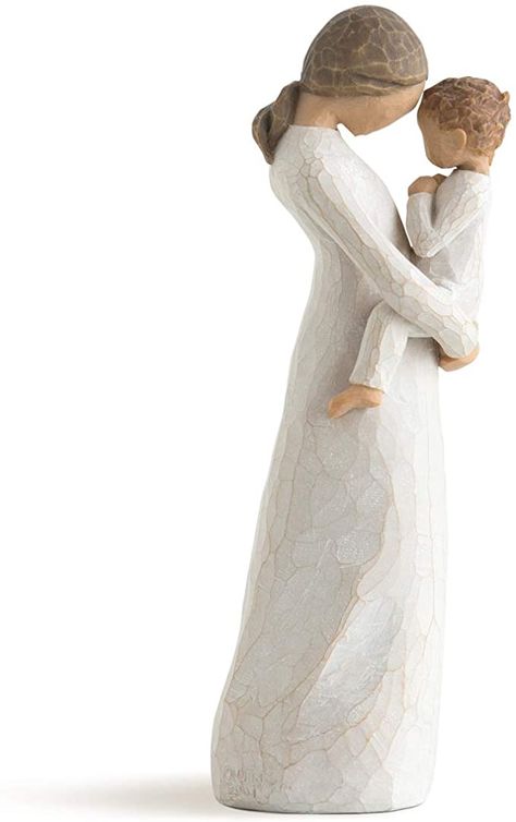 Willow Tree Figures, Mother Day Gift Ideas, Willow Tree Figurines, Toddler Wearing, Tree Sculpture, Willow Tree, Changing Wall Color, Relationships Love, Gifts For New Moms