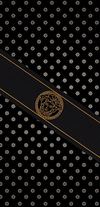 Versace Wallpaper Iphone, Versace Logo Wallpapers, Gold Versace Wallpaper, Versace Wallpaper, Chanel Wallpapers, Mobile Wallpaper Android, Logo Wallpaper Hd, Preppy Stickers, Christmas Wallpaper Backgrounds