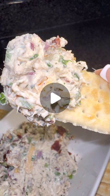 Chicken Salad Recipe Videos, Chicken Bacon Ranch Chicken, Chicken Salad Video, Bacon Ranch Chicken Salad, Maple Turkey, Ranch Chicken Salad, Chef Competition, Smoked Chicken Salad, Chicken Breast Salad