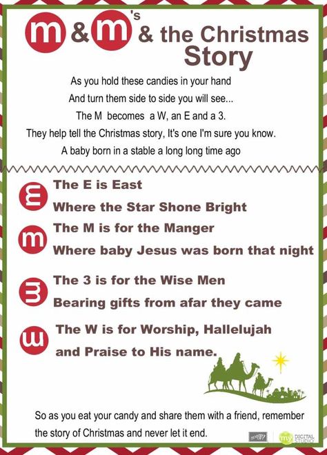 Best of Chrstmas & the M&M Christmas Poem featured on the RemARKable Blog Tour | RemARKable Creations M M Christmas Poem, Christmas Poem, Cadeau Parents, Christmas Program, Christmas Poems, Christmas Story, Sunday School Crafts, Christmas Quotes, Christmas Activities