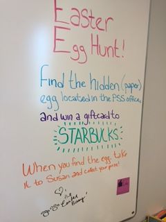 The Easter Bunny left us specific instructions for our egg hunt! Easter Office Games, Easter Work Ideas, Easter Office Ideas, Fun Contest Ideas For Work, Office Easter Egg Hunt Ideas, Office Easter Ideas, Office Morale, Admin Ideas, Valentines Day Office