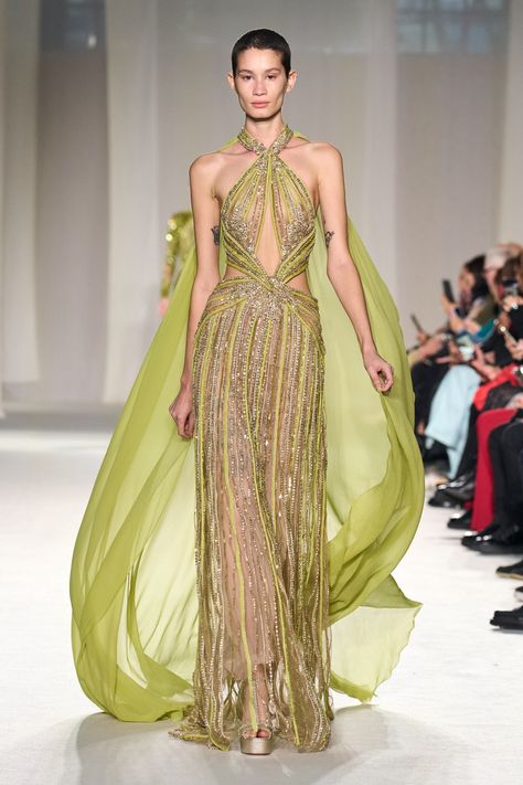 Elie Saab Spring 2023, Spring 2023 Couture, 2023 Couture, Ellie Saab, Elie Saab Spring, Elie Saab Couture, Collection Couture, Boutique Couture, Spring Couture