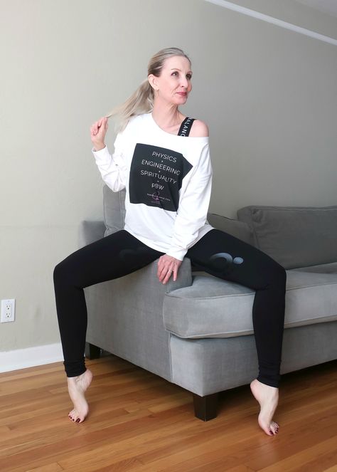 #PerfectBalance #yoga #yogagear #coolyogaclothes #yogaover40 #athleisureover50 #midlife #workoutoutfit #yogaclothes #yogaover50 Casual Athleisure Outfits, Nerd Chic, Working Out Outfits, Deep Breathing, Everyday Workout, Yoga Outfit, Yoga Gear, Pants Outfit Casual, Outfit Collage