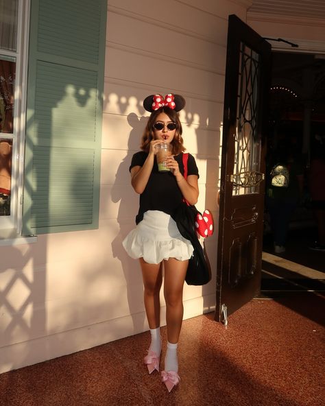 Allyza Nicole | playing dress up 🎀 #jwpei #jwpeishoes . #disneystyle #disneyland #disneyparkoutfits #disney #disneyfashion #disneyparks… | Instagram Celebrities At Disneyland, Jw Pei, Disney Park, Mouse Ears, Disney Style, Playing Dress Up, Disney Parks, Happy Places, Disneyland