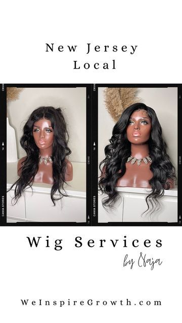 𝓒𝓾𝓼𝓽𝓸𝓶 𝓦𝓲𝓰𝓶𝓪𝓴𝓮𝓻 on Instagram: "📍Southern New Jersey area! I’m now offering local wig services. You can get wig maintenance and custom wig construction services without having to deal with shipping! Here’s how it works: 1. Click the link in my bio to book 2. Choose the date and time you want to drop your wig or hair off to me. 3. Once your wig is complete, we will schedule a time for you to pick it up. DM me if you have any questions 🫶🏽 #newjerseyhairstylist #newjerseywigmaker #n Wig Maintenance, Wig Construction, Date And Time, Custom Wigs, Construction Services, Dm Me, New Jersey, Hair Stylist, Wigs