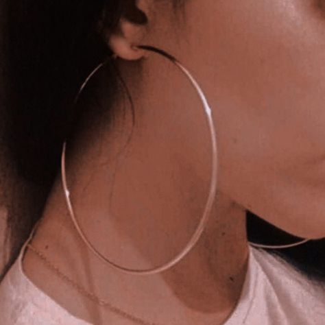 Earrings Aesthetic Hoop, Big Silver Hoops Aesthetic, Latina Hoop Earrings, Huge Hoop Earrings, Large Hoop Earrings Aesthetic, Hoop Earring Aesthetic, Big Silver Hoop Earrings, Big Hoops Aesthetic, Hoops Earrings Aesthetic