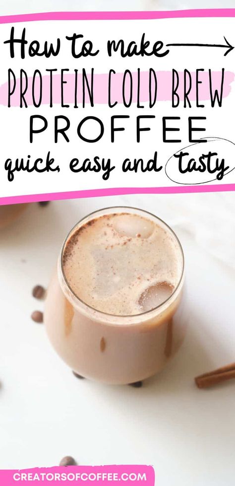 Lifeboost Coffee Recipes, Clean Coffee Recipes, Cold Brew Recipes Drinks Healthy, Protein Drinks With Coffee, Premier Protein Powder Coffee, Protein Cold Foam, Protein Coffee At Home, Protein Iced Coffee Recipe, Keto Cold Coffee Recipes