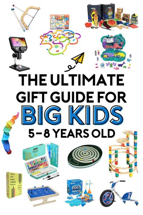 Six Year Old Christmas Gift Ideas, 2024 Toys For Kids, Christmas Gift Ideas For 6 Year Boy, Toys For Six Year Olds, Toys For Seven Year Olds, Christmas Gifts 2024 Kids, Gift Guide 7 Year Boy, Gifts For Boys 4-6, 2024 Gift Guide Kids