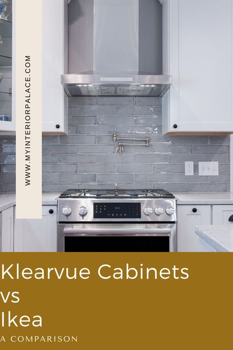 When shopping for cabinets, you’ll notice that there are plenty of options available on the market, so finding the right one can be tricky, Two brands that you are very likely to come across during your research, as they often near the very top of the best kitchen cabinet lists, are Klearvue and Ikea. If For those that have narrowed their choice to these two brands, I’ll compare Klearvue cabinets vs Ikea and explain how they differ. Klearvue Kitchen, Cabinet Depth Variation By Range, Klearvue Cabinets Closet, Klearvue Cabinets Kitchen, Menards Klearvue Cabinets, Rta Cabinets Kitchens Rta Cabinet Store, Menards Kitchen Cabinets, Menards Kitchen, 36” Upper Cabinets