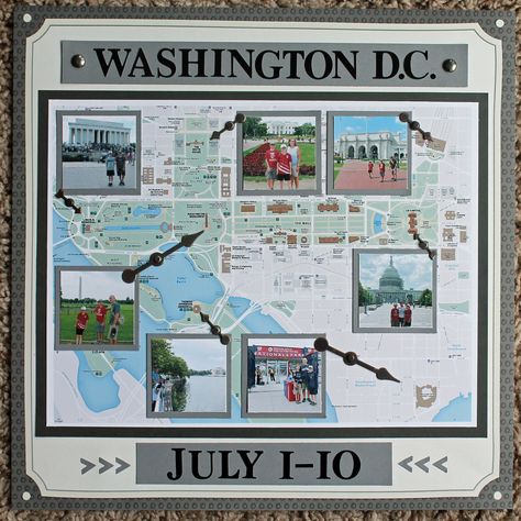 Washington DC Cover Page - Scrapbook.com Washington Dc Scrapbook, Scrapbooking Vacation, Travel Scrapbook Layouts, Vacation Scrapbook Ideas, Trip Scrapbook, Travel Scrapbook Ideas, Washington Dc Vacation, Dc Vacation, Scrapbooking Layouts Travel