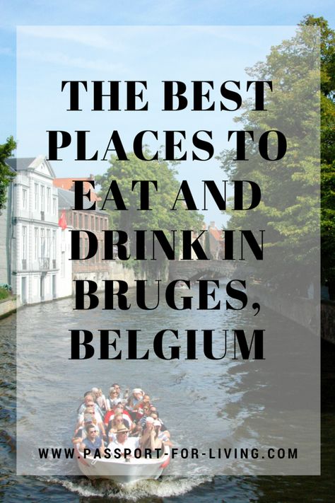 Break Ideas, Travel Drinks, In Bruges, Bruges Belgium, Belgium Travel, Netherlands Travel, Europe Vacation, Eat And Drink, Europe Travel Guide