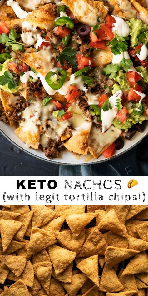 Keto Nachos, Desayuno Keto, Keto Tortillas, Low Carb Low Fat Recipes, Desserts Keto, Postre Keto, Boiled Egg Diet Plan, Resep Diet, Low Carb Diet Recipes