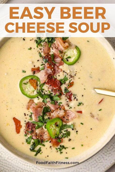 Beer Cheese Soup—a hearty concoction that combines the best of beer and cheese! With simple steps and wholesome ingredients, you can create a bowl of pure comfort in no time. Spicy Beer Cheese Soup, Easy Beer Cheese Soup, Easy Beer Cheese, Beer Cheddar Soup, Beer Cheese Soup Recipes, Beer Cheese Soup, Dairy Free Low Carb, Beer Cheese Soups, Snack Smoothie