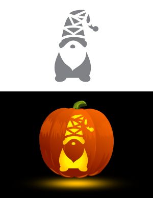 Pumkin Carving Gnome, Fourth Wing Pumpkin Carving, Gnome Pumpkin Carving Ideas, Free Pumpkin Stencil, Gnome Pumpkin Carving, Pumpkin Carving Designs Printable, Christmas Pumpkin Carving, Teddy Bear Pumpkin, Pumpkin Carving Templates Free