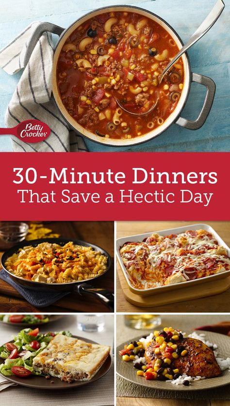 30 Minute Recipes, Blt Pasta, Indian Meals, 30 Min Meals, Betty Crocker Recipes, Pillsbury Recipes, Fast Dinner, 30 Minute Dinners, Fast Dinner Recipes