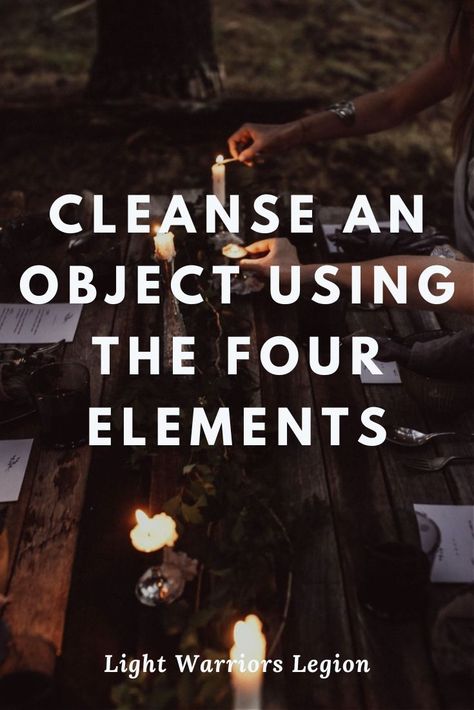 Cleanse an Object Using the Four Elements Element Lighting, The Four Elements, Elemental Magic, Magic Herbs, Creative Visualization, Four Elements, Witchcraft For Beginners, Wicca Witchcraft, Witch Spell