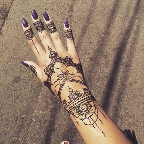 Henna tattoo purple nails Henna Tattoos, Purple Nails, Henna Tattoo, Henna Designs, Henna, Tattoos, Nails, Purple, Quick Saves