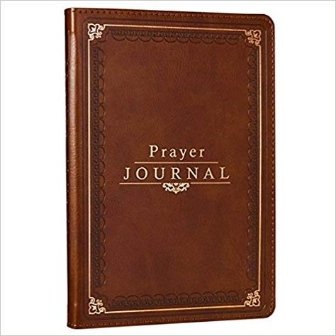 Prayer Journal Lux-Leather W/ Scripture/Prayers: Christian Art Gifts: 9781432114831: Amazon.com: Books Prayer Journal Cover, Journal Brown, Classic Journal, Faux Leather Journal, Vintage Leather Journals, Christian Art Gifts, Front Cover Designs, The Lord's Prayer, Leather Bound Journal