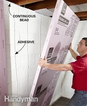 How to Finish a Basement Wall Basement Rooms, Finish A Basement, Basement Refinishing, Basement Inspiration, Diy Basement, Basement Plans, Waterproofing Basement, Basement Apartment, Basement Makeover